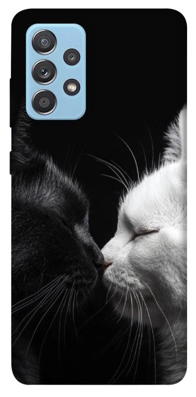 Чехол itsPrint Black and white cats для Samsung Galaxy A52 4G / A52 5G, животные, купить оптом с доставкой