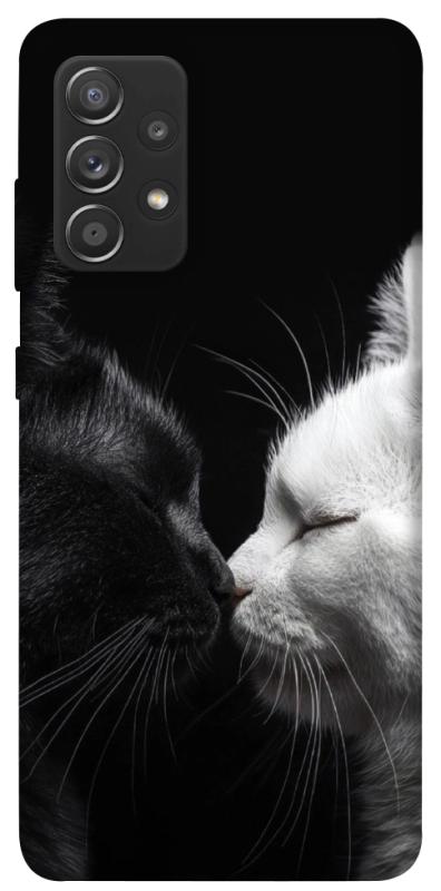 Чехол itsPrint Black and white cats для Samsung Galaxy A72 4G / A72 5G, животные, купить оптом с доставкой