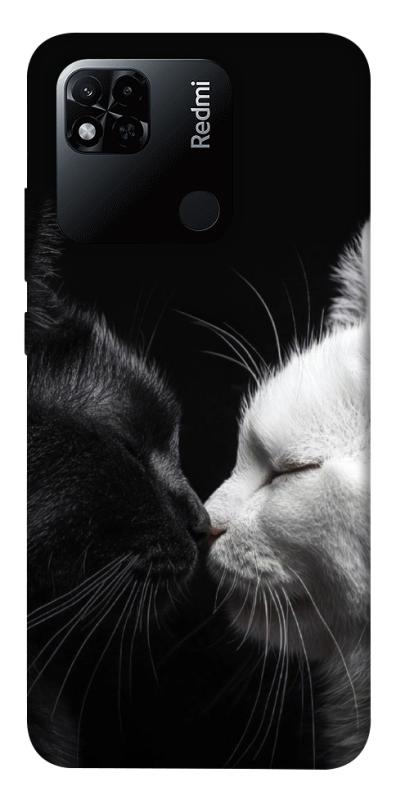Чехол itsPrint Black and white cats для Xiaomi Redmi 10A, животные, купить оптом с доставкой