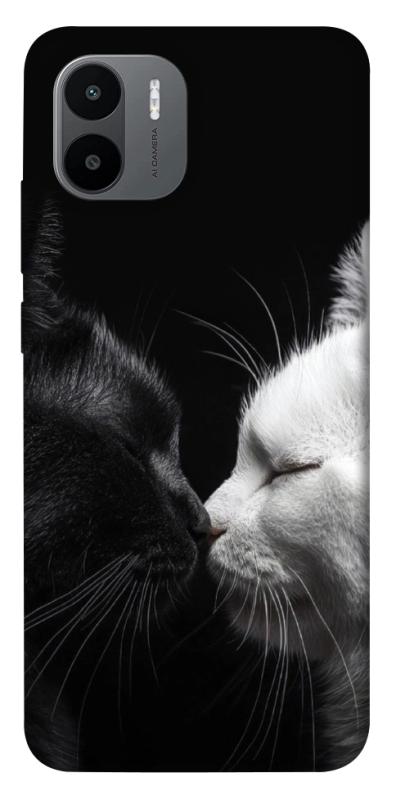 Чехол itsPrint Black and white cats для Xiaomi Redmi A1 / A2, животные, купить оптом с доставкой