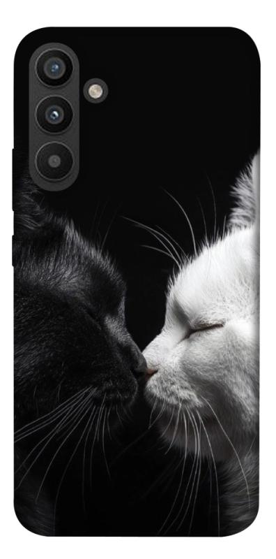 Чехол itsPrint Black and white cats для Samsung Galaxy A34 5G, животные, купить оптом с доставкой