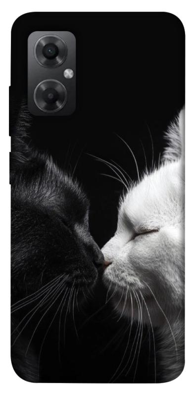Чехол itsPrint Black and white cats для Xiaomi Redmi Note 11R, животные, купить оптом с доставкой