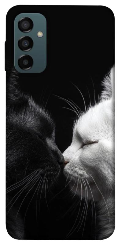 Чехол itsPrint Black and white cats для Samsung Galaxy M34 5G, животные, купить оптом с доставкой
