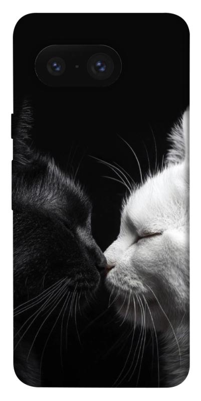 Чехол itsPrint Black and white cats для Google Pixel 8, животные, купить оптом с доставкой