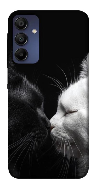 Чехол itsPrint Black and white cats для Samsung Galaxy A15 4G/5G, животные, купить оптом с доставкой