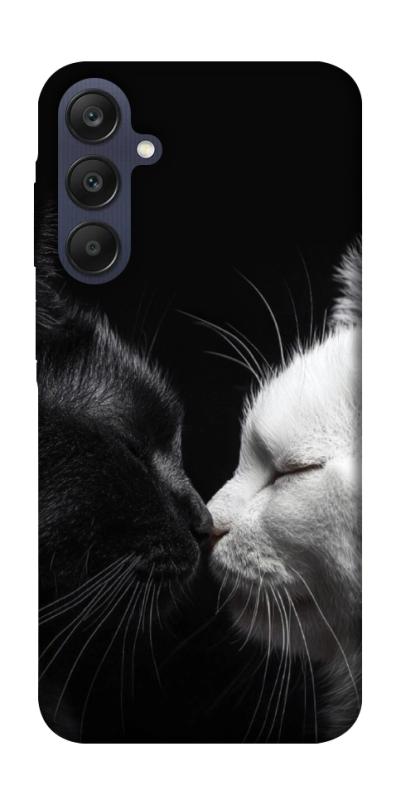 Чехол itsPrint Black and white cats для Samsung Galaxy A25 5G, животные, купить оптом с доставкой