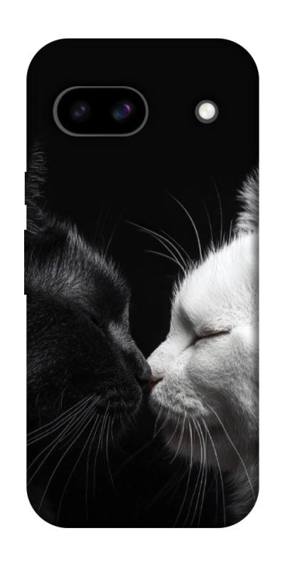 Чехол itsPrint Black and white cats для Google Pixel 8a, животные, купить оптом с доставкой