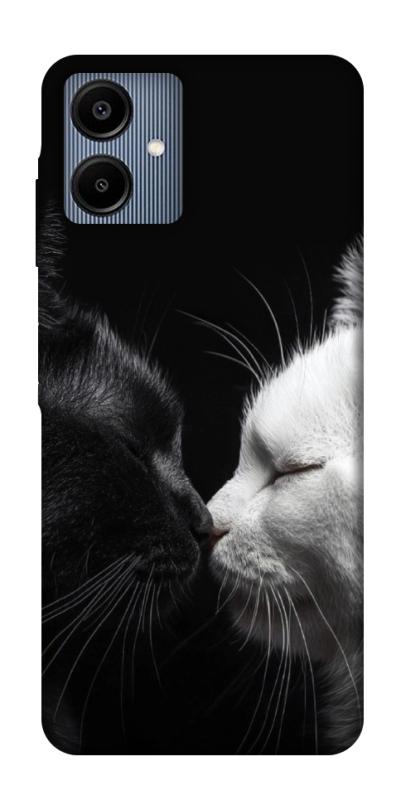 Чехол itsPrint Black and white cats для Samsung Galaxy A06, животные, купить оптом с доставкой