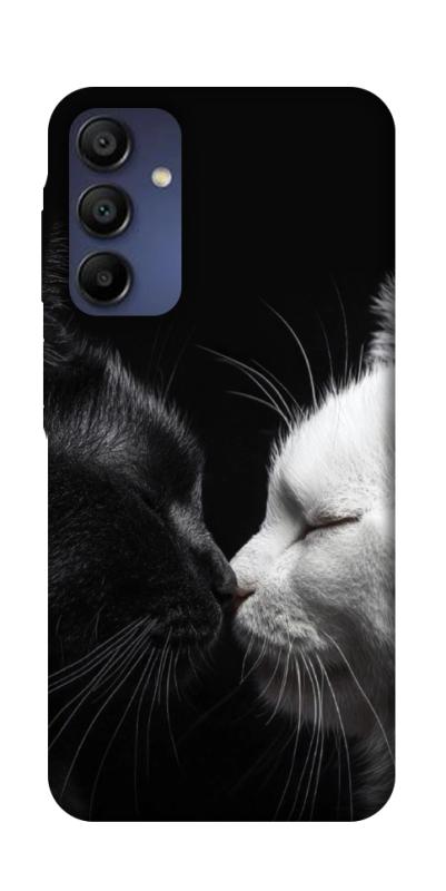 Чехол itsPrint Black and white cats для Samsung Galaxy A16 5G, животные, купить оптом с доставкой
