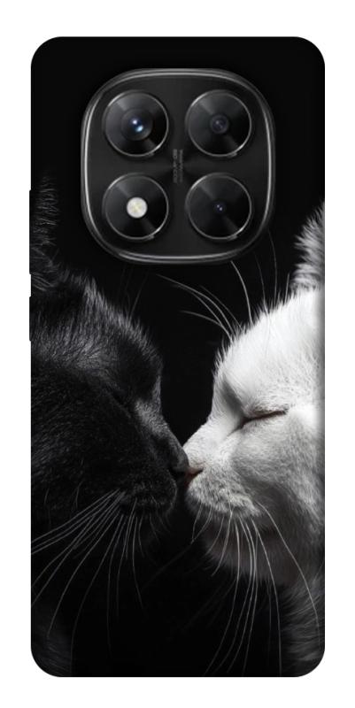 Чехол itsPrint Black and white cats для Xiaomi Redmi Note 14 Pro 5G, животные, купить оптом с доставкой