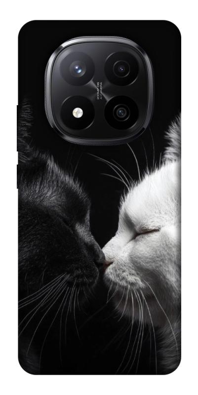 Чехол itsPrint Black and white cats для Xiaomi Redmi Note 14 Pro+ 5G, животные, купить оптом с доставкой