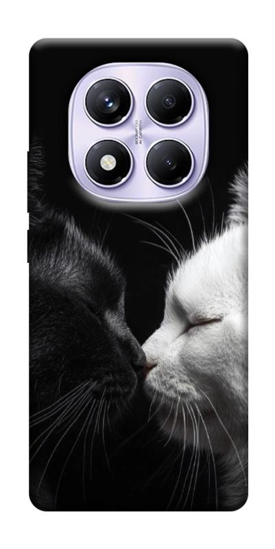 Чехол itsPrint Black and white cats для Xiaomi Poco X7, животные, купить оптом с доставкой