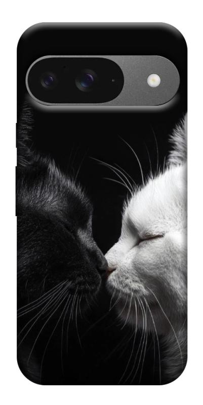 Чехол itsPrint Black and white cats для Google Pixel 10, животные, купить оптом с доставкой