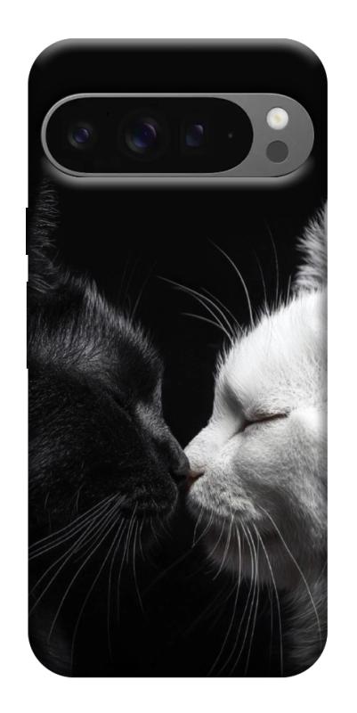 Чехол itsPrint Black and white cats для Google Pixel 10 Pro XL, животные, купить оптом с доставкой