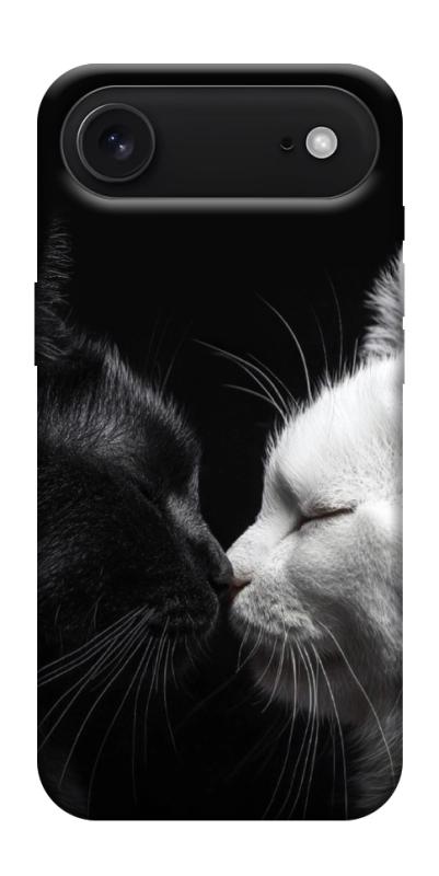 Чехол itsPrint Black and white cats для Apple iPhone 17 Air (6.5"), животные, купить оптом с доставкой