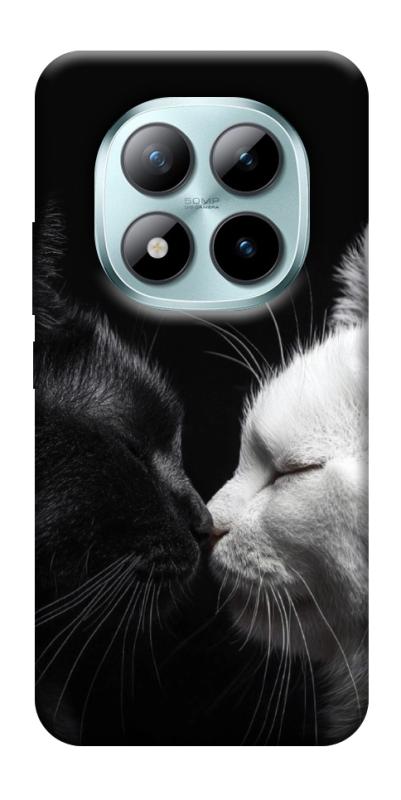 Чехол itsPrint Black and white cats для Xiaomi Redmi Note 15 Pro 5G, животные, купить оптом с доставкой