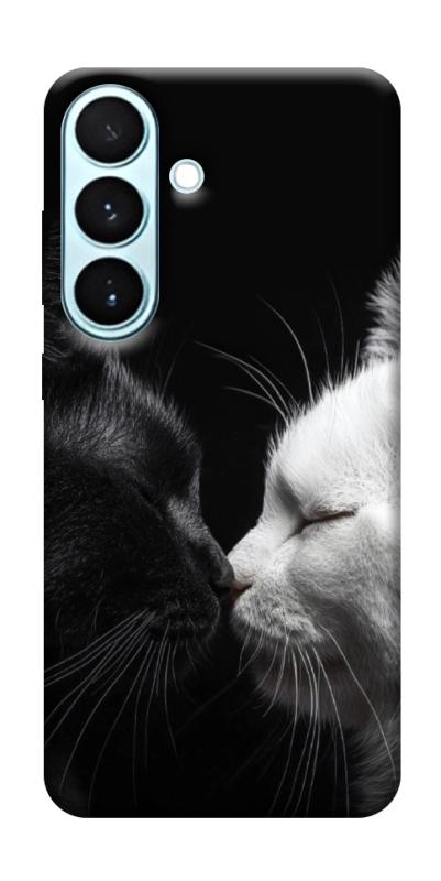 Чохол itsPrint Black and white cats для Samsung Galaxy S26, тварини, купити оптом з доставкою