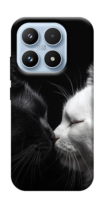 Чехол itsPrint Black and white cats для Xiaomi 17 Pro, животные, купить оптом с доставкой