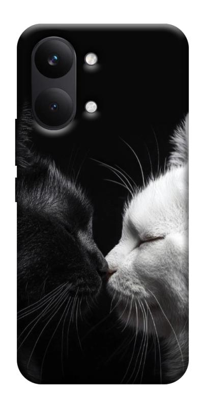 Чехол itsPrint Black and white cats для Xiaomi Poco X8 Pro Max, животные, купить оптом с доставкой