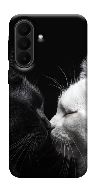 Чохол itsPrint Black and white cats для Samsung Galaxy A27, тварини, купити оптом з доставкою