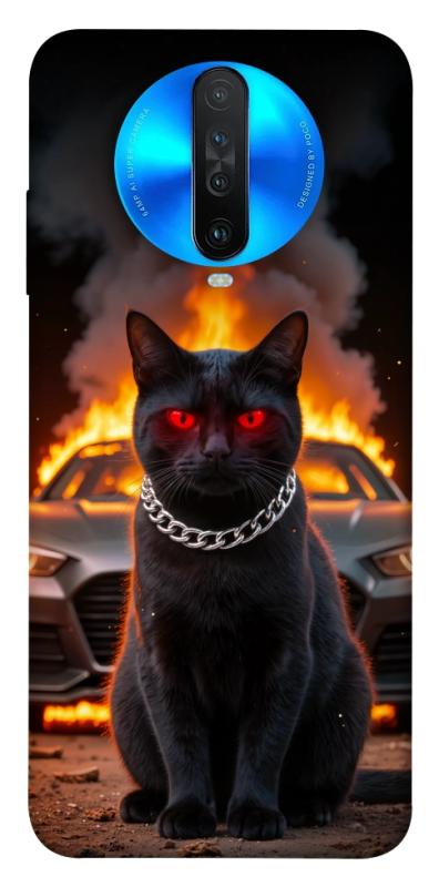 Чехол itsPrint Black trouble для Xiaomi Redmi K30, животные, купить оптом с доставкой