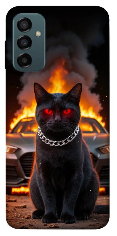 Чехол itsPrint Black trouble для Samsung Galaxy M23 5G, животные, купить оптом с доставкой