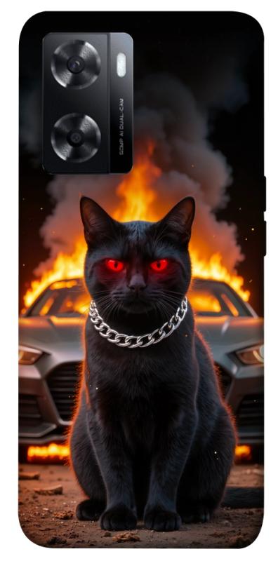 Чехол itsPrint Black trouble для Oppo A57s, животные, купить оптом с доставкой