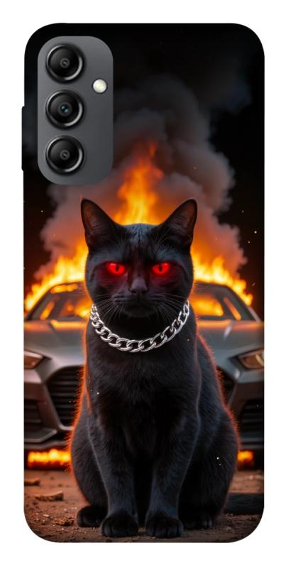 Чехол itsPrint Black trouble для Samsung Galaxy A14 4G/5G, животные, купить оптом с доставкой