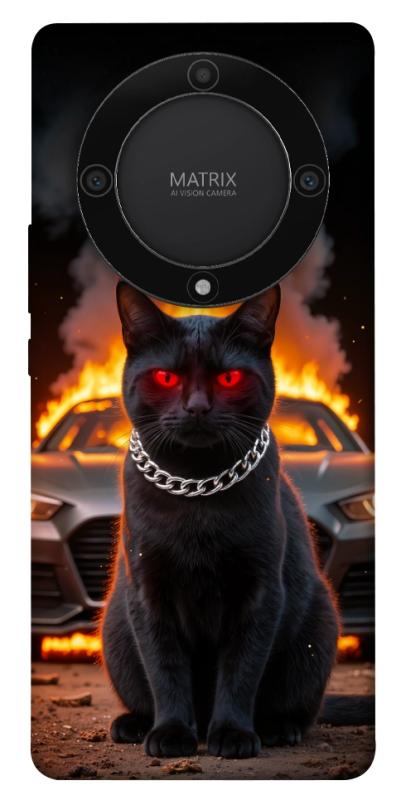 Чехол itsPrint Black trouble для Huawei Magic5 Lite, животные, купить оптом с доставкой