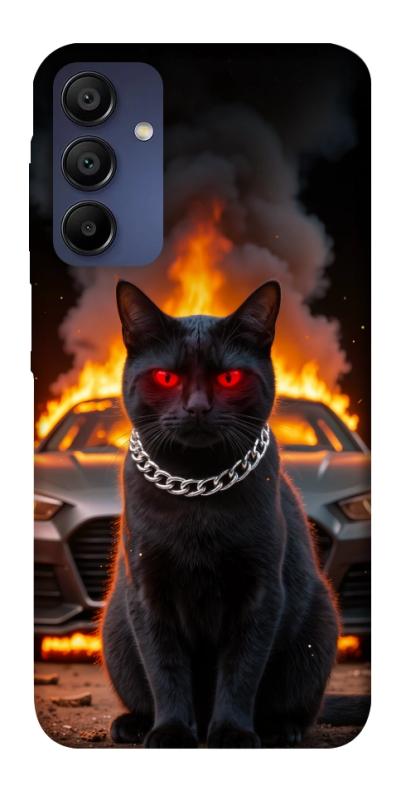 Чехол itsPrint Black trouble для Samsung Galaxy A15 4G/5G, животные, купить оптом с доставкой