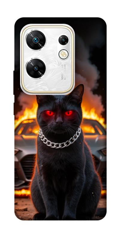 Чехол itsPrint Black trouble для Infinix Zero 30 4G, животные, купить оптом с доставкой