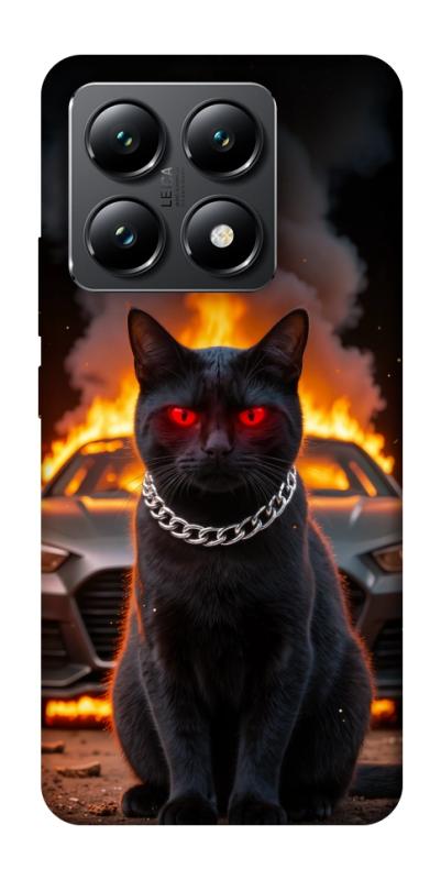 Чехол itsPrint Black trouble для Xiaomi 14T, животные, купить оптом с доставкой