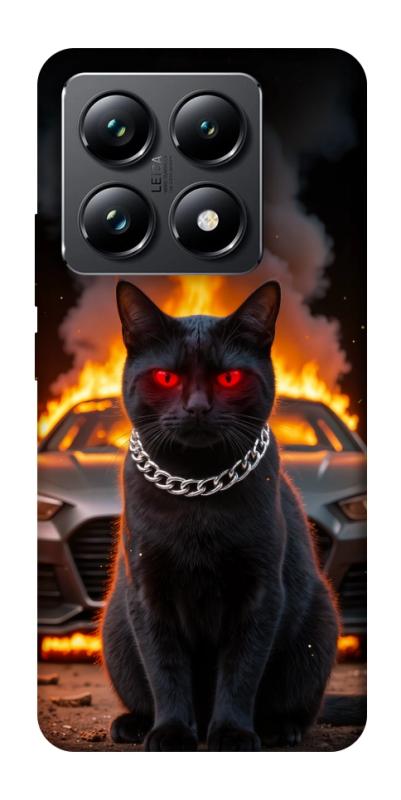 Чехол itsPrint Black trouble для Xiaomi 14T Pro, животные, купить оптом с доставкой