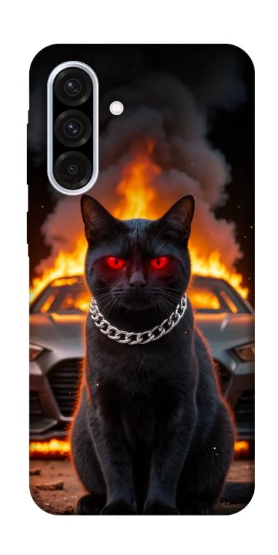 Чехол itsPrint Black trouble для Samsung Galaxy A36 5G, животные, купить оптом с доставкой