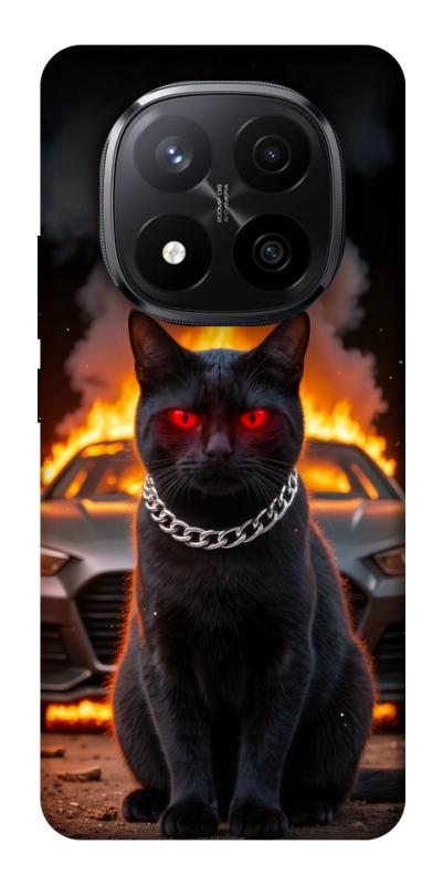 Чехол itsPrint Black trouble для Xiaomi Redmi Note 14 Pro+ 5G, животные, купить оптом с доставкой