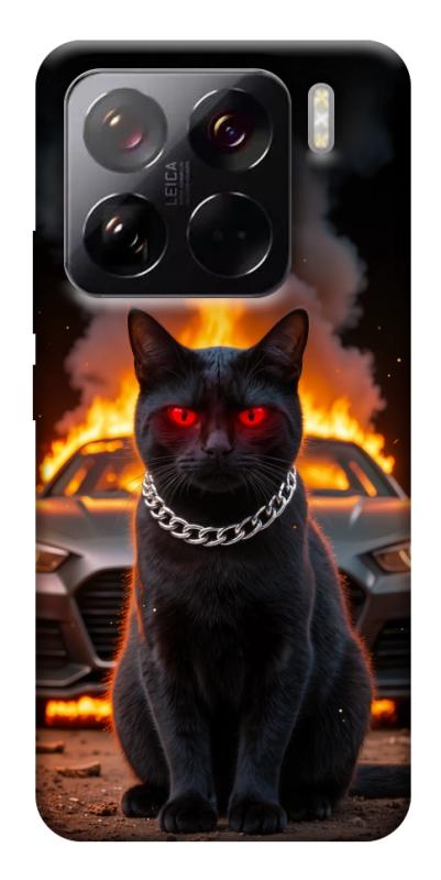 Чехол itsPrint Black trouble для Xiaomi 15 Pro, животные, купить оптом с доставкой