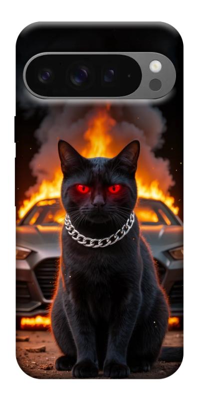 Чехол itsPrint Black trouble для Google Pixel 10 Pro XL, животные, купить оптом с доставкой