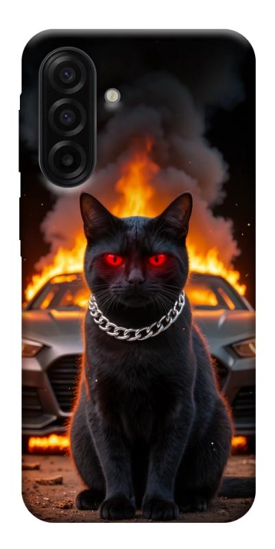 Чехол itsPrint Black trouble для Samsung Galaxy A17 5G/4G, животные, купить оптом с доставкой