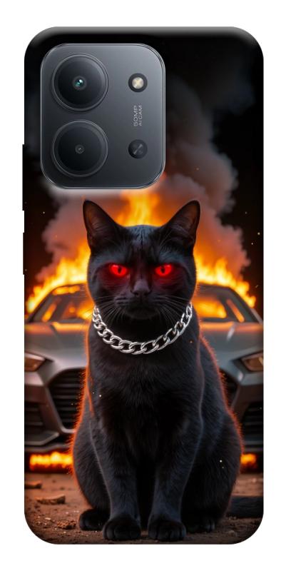 Чехол itsPrint Black trouble для Xiaomi Redmi 15C (EU), животные, купить оптом с доставкой