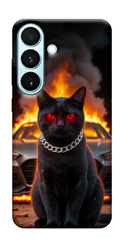 Чохол itsPrint Black trouble для Samsung Galaxy S26, тварини, купити оптом з доставкою