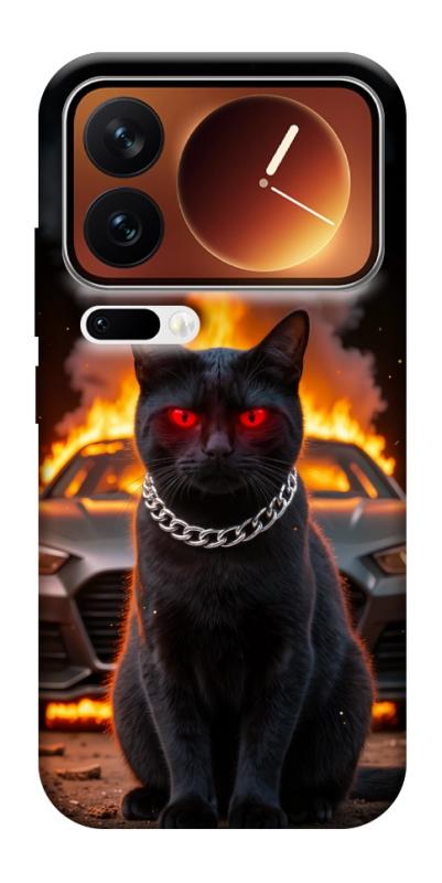 Чехол itsPrint Black trouble для Xiaomi 17 Pro Max, животные, купить оптом с доставкой