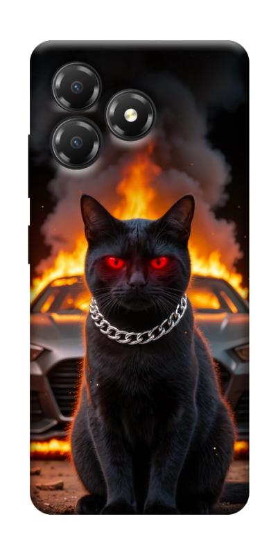 Чохол itsPrint Black trouble для ZTE Blade A36, тварини, купити оптом з доставкою