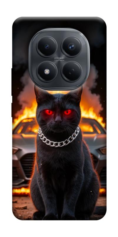Чехол itsPrint Black trouble для Xiaomi Redmi Note 15 Pro 4G, животные, купить оптом с доставкой