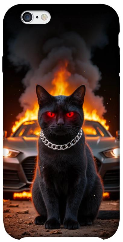 Чохол itsPrint Black trouble для Apple iPhone 6/6s (4.7"), тварини, купити оптом з доставкою