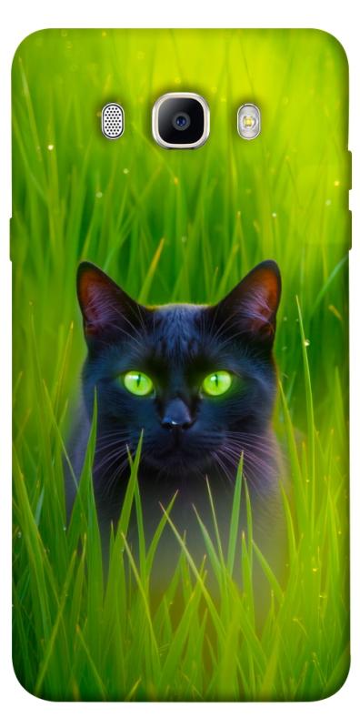Чехол itsPrint Cat in the grass для Samsung J710F Galaxy J7 (2016), животные, купить оптом с доставкой