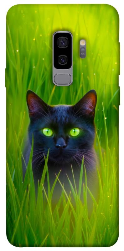 Чехол itsPrint Cat in the grass для Samsung Galaxy S9+, животные, купить оптом с доставкой