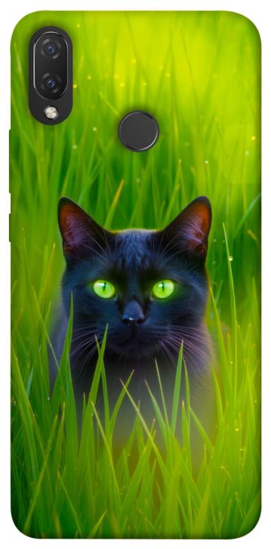 Чехол itsPrint Cat in the grass для Huawei P Smart+ (nova 3i), животные, купить оптом с доставкой