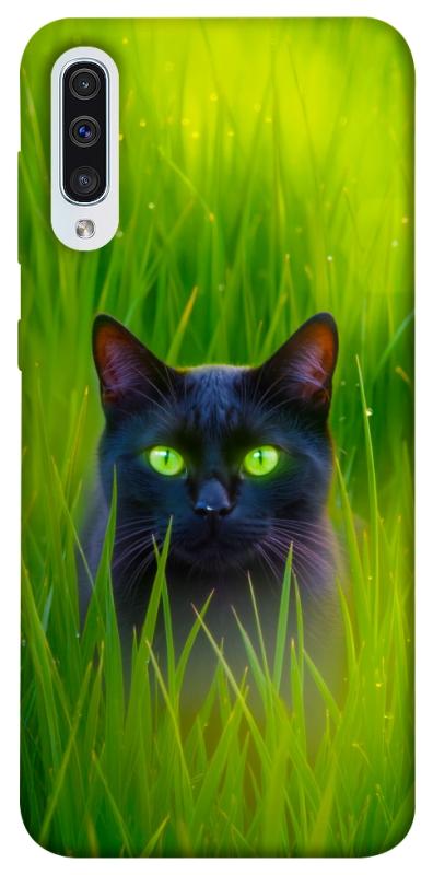 Чехол itsPrint Cat in the grass для Samsung Galaxy A50 (A505F) / A50s / A30s, животные, купить оптом с доставкой