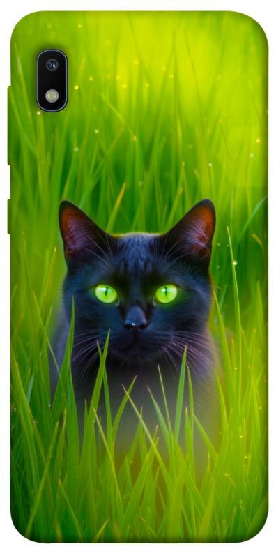 Чехол itsPrint Cat in the grass для Samsung Galaxy A10 (A105F), животные, купить оптом с доставкой