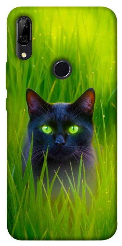 Чехол itsPrint Cat in the grass для Huawei P Smart Z, животные, купить оптом с доставкой
